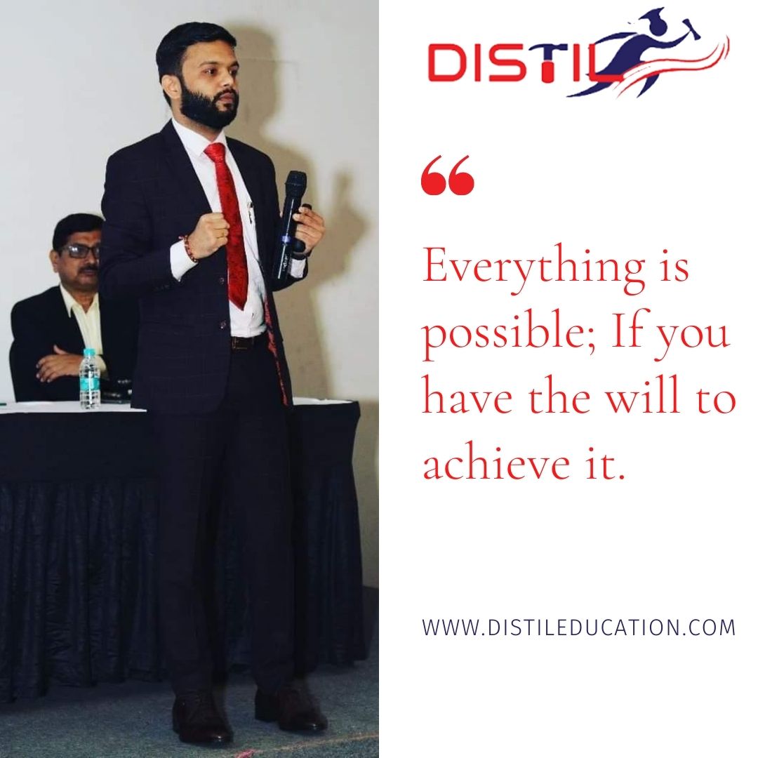 Meet the founder of Distil Education and Technology Pvt. Ltd. Arjun Mishra Entrepreneur