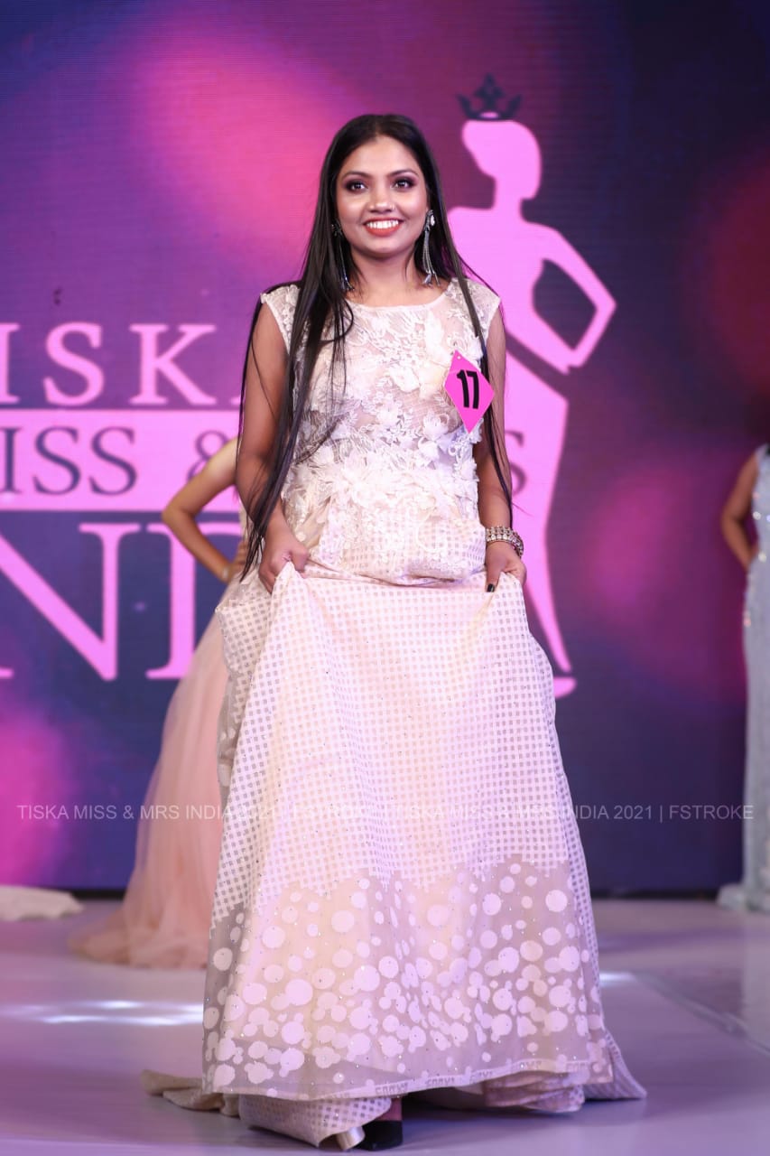 Poonam from Maharashtra won the tittle in Tiska beauty pageant 2021