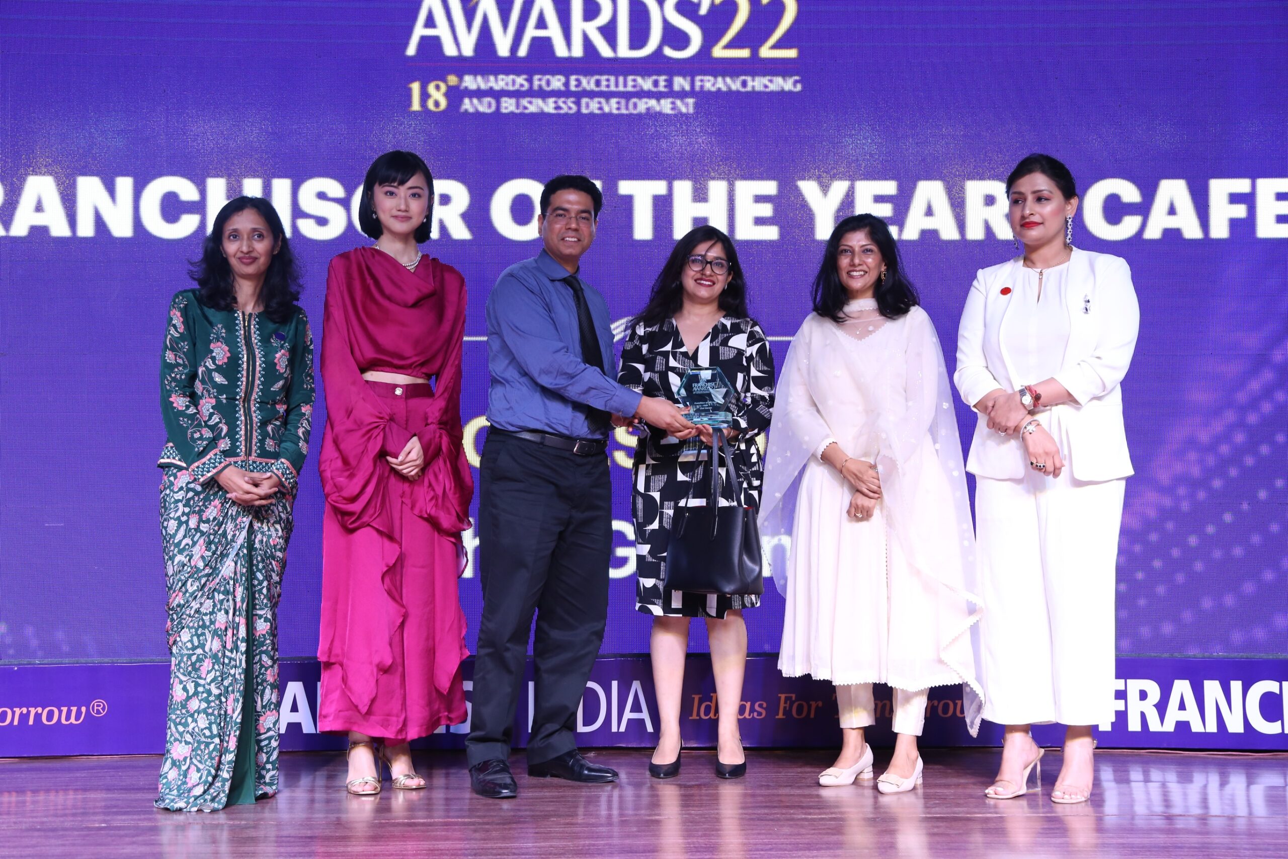 Chai Garam gets the Best Franchisor of the Year Award!