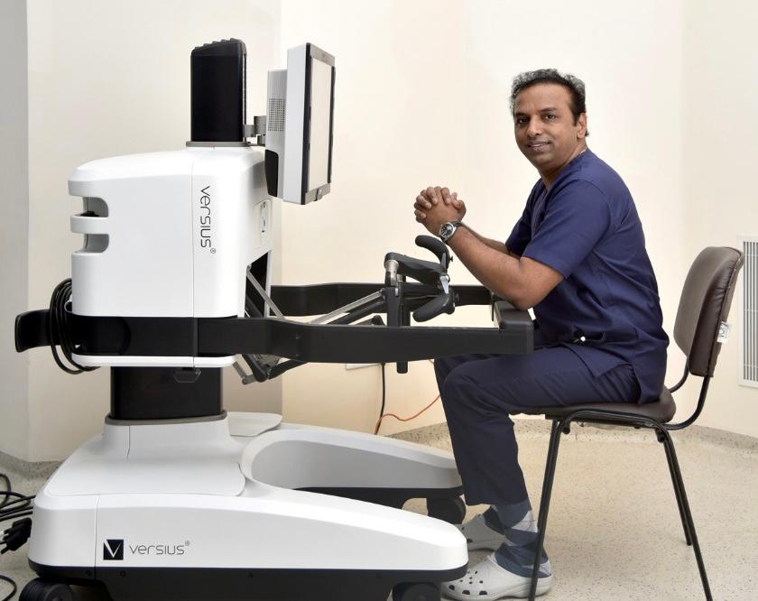 HCG Manavata Cancer Centre is the first and only hospital in India to successfully complete 700+ Versius Robotic Surgeries