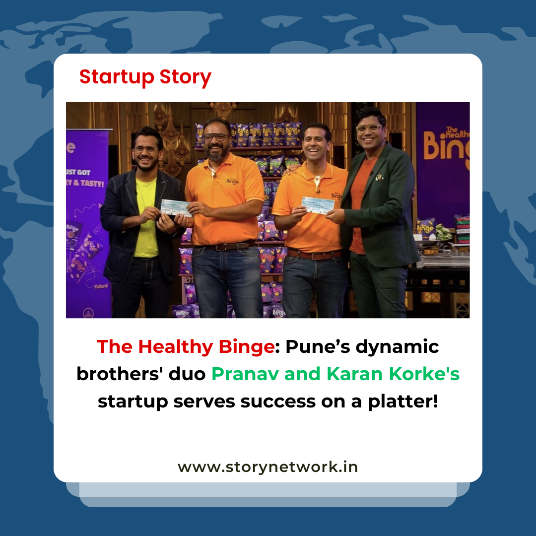 The Healthy Binge: Pune’s dynamic brothers' duo, Pranav Korke and Karan Korke’s startup serves success on a platter!