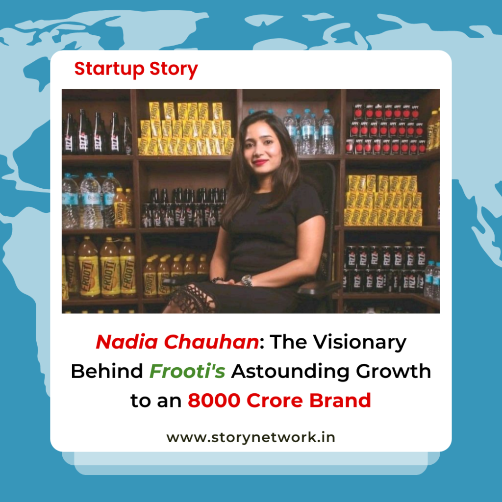 Nadia Chauhan: The Visionary Behind Frooti's Astounding Growth to an 8000 Cr Brand