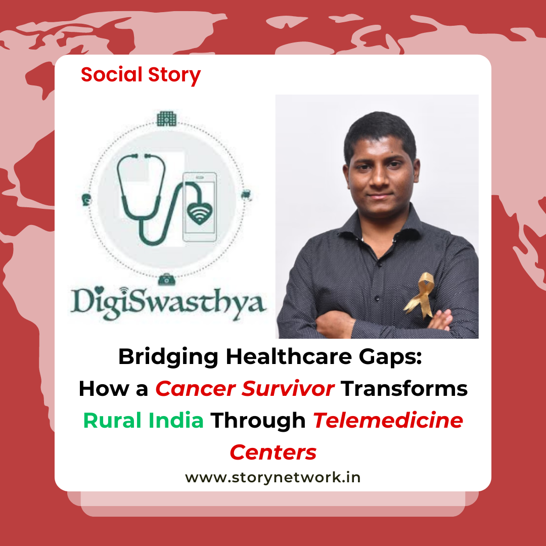 Bridging Healthcare Gaps: How a Cancer Survivor Transforms Rural India Through Telemedicine Centers