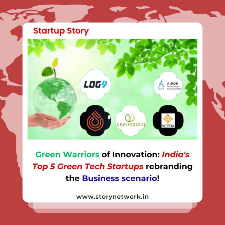 Green Warriors of Innovation: India's Top 5 Green Tech Startups Rebranding the Business Scenario!