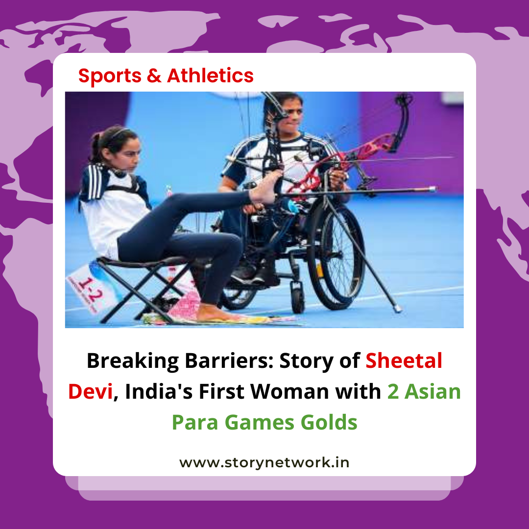 Breaking Barriers: Story of Sheetal Devi, India's First Woman with 2 Asian Para Games Golds