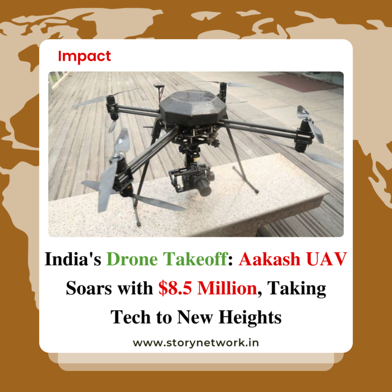 India's Drone Takeoff: Aakash UAV Soars with $8.5 Million, Taking Tech to New Heights