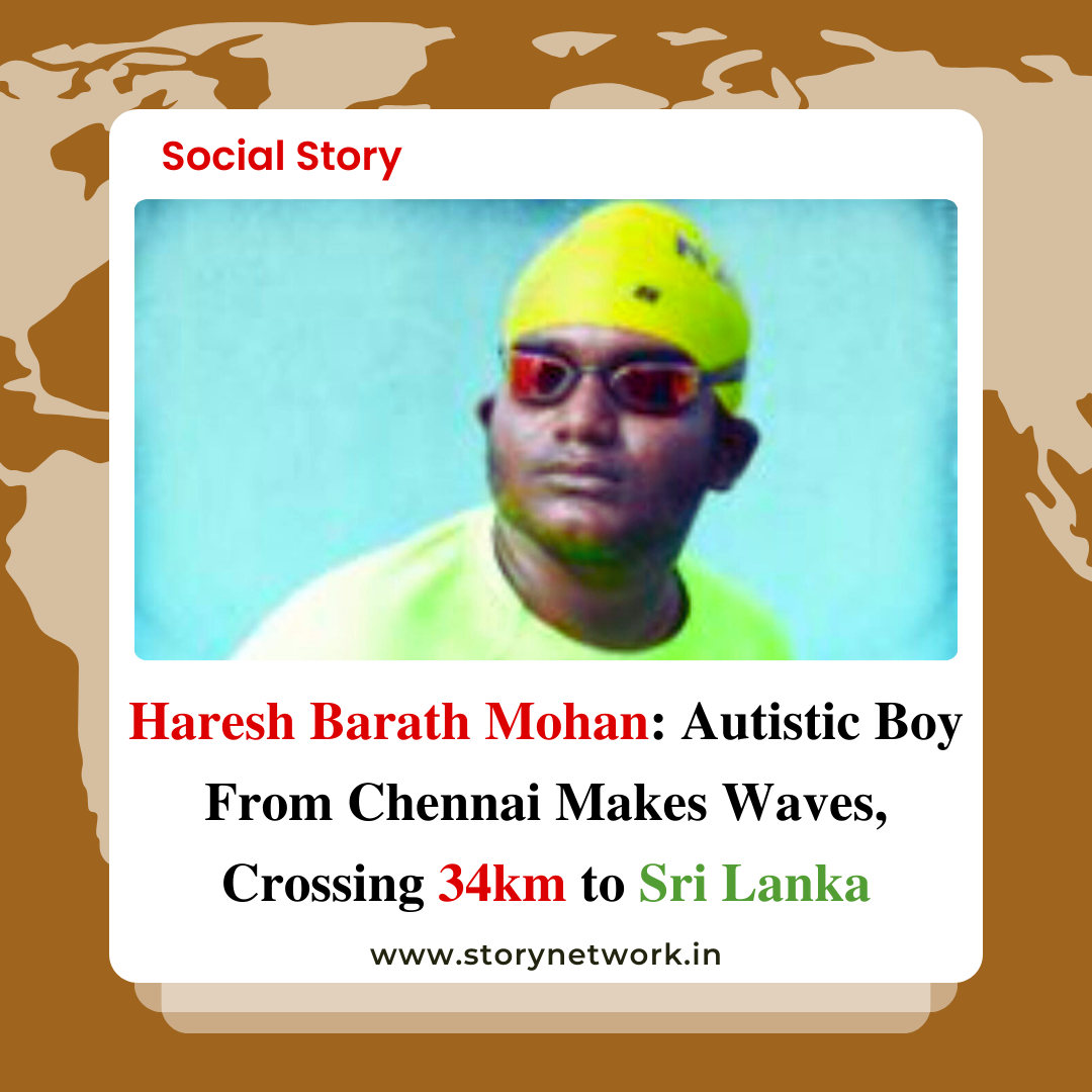 Haresh Barath Mohan: Autistic Boy From Chennai Makes Waves, Crossing 34km to Sri Lanka
