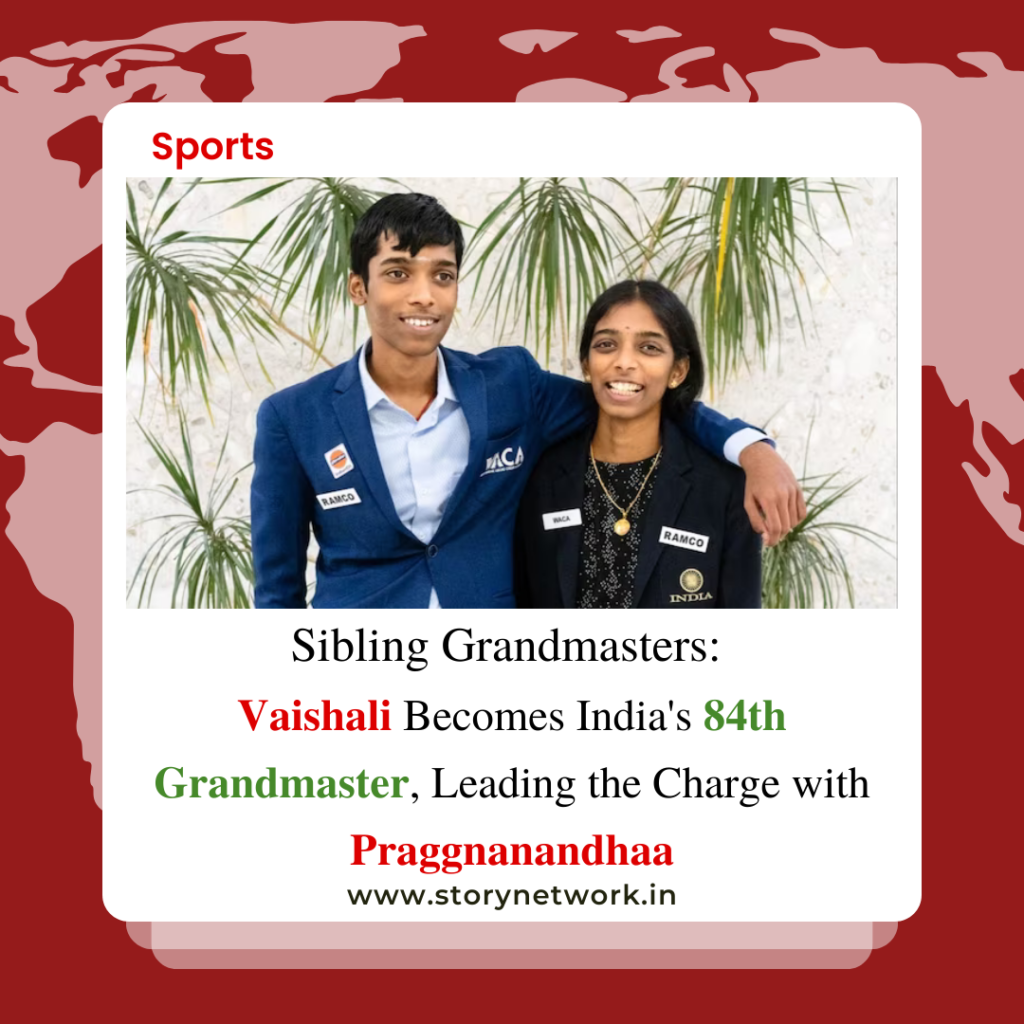 Vaishali and Praggnanandhaa, first brother-sister duo to become  Grandmasters: What is the chess title?