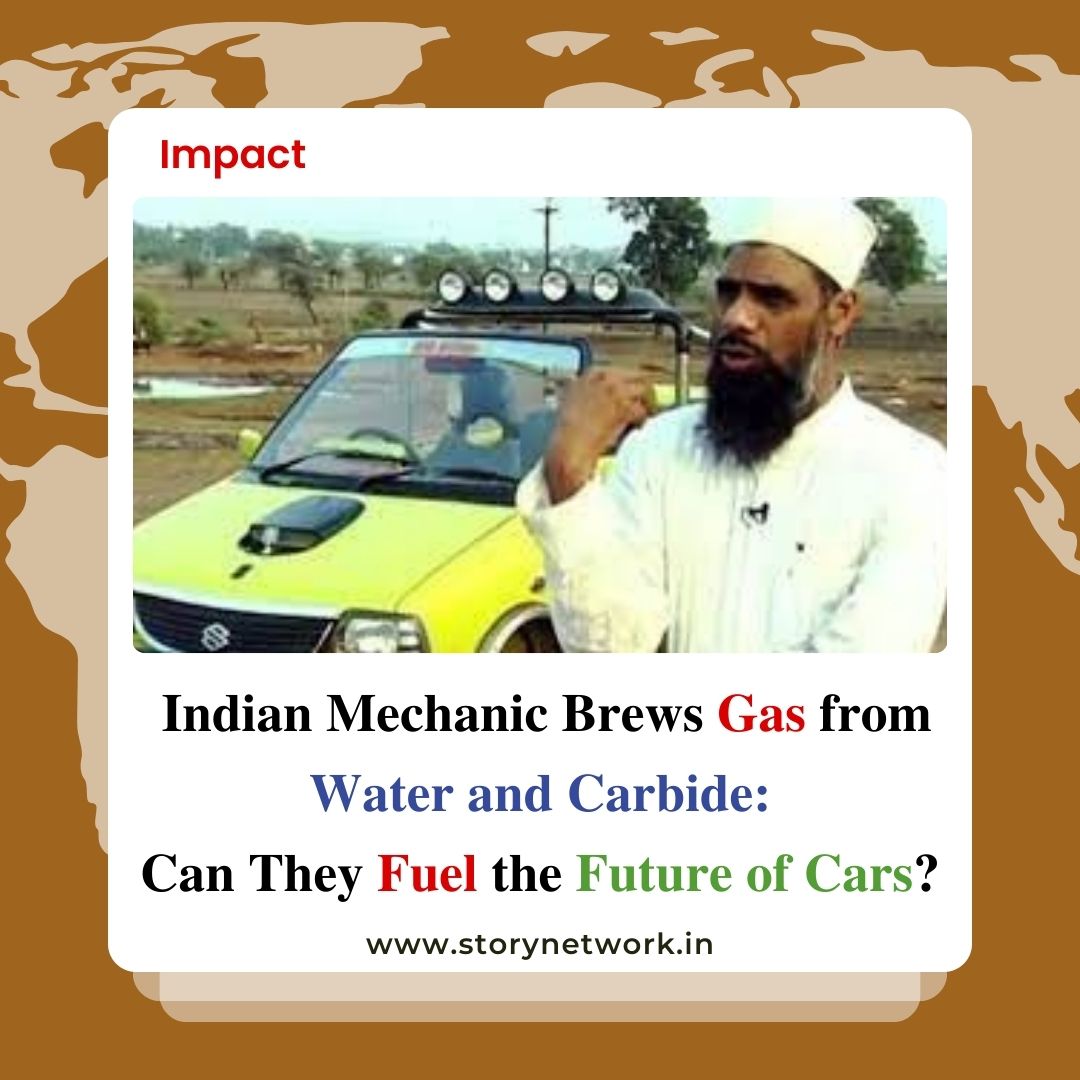 Indian Mechanic Brews Gas from Water and Carbide: Can They Fuel the Future of Cars?