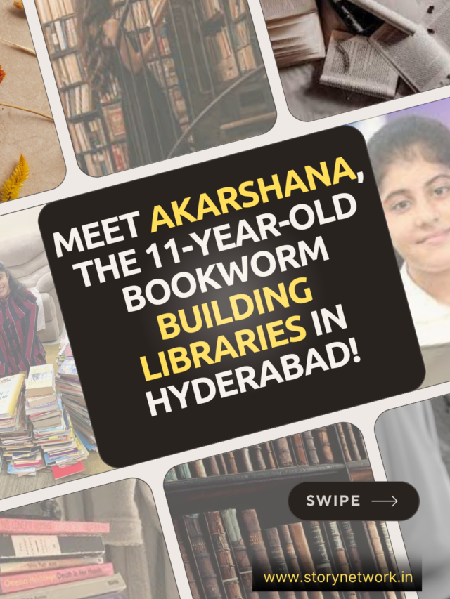 11-Year-Old Builds Book Empires! Hyderabad Girl Sparks Reading Revolution