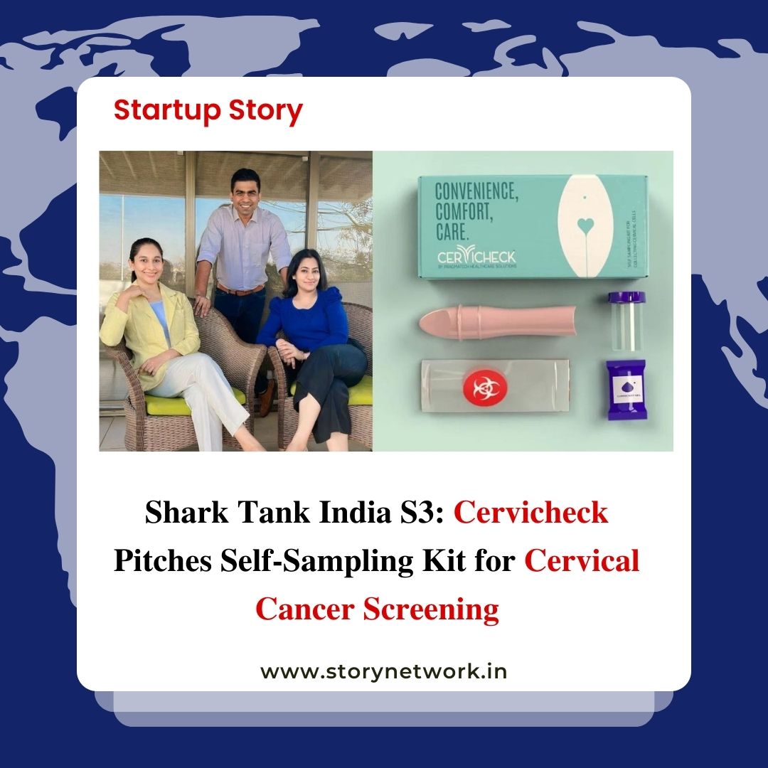 Shark Tank India S3: Cervicheck Pitches Self-Sampling Kit for Cervical Cancer Screening