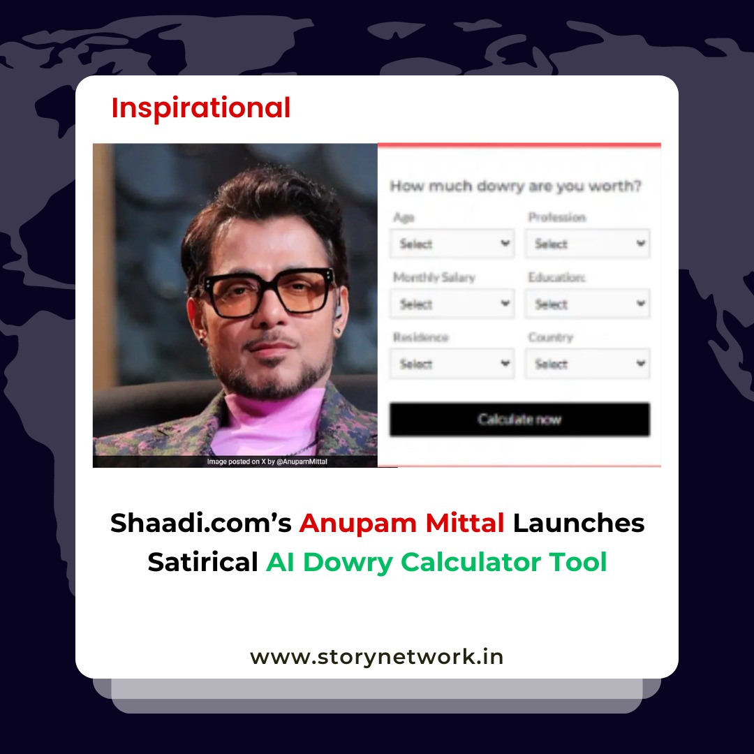 Shaadi.com’s Anupam Mittal Launches Satirical AI Dowry Calculator Tool