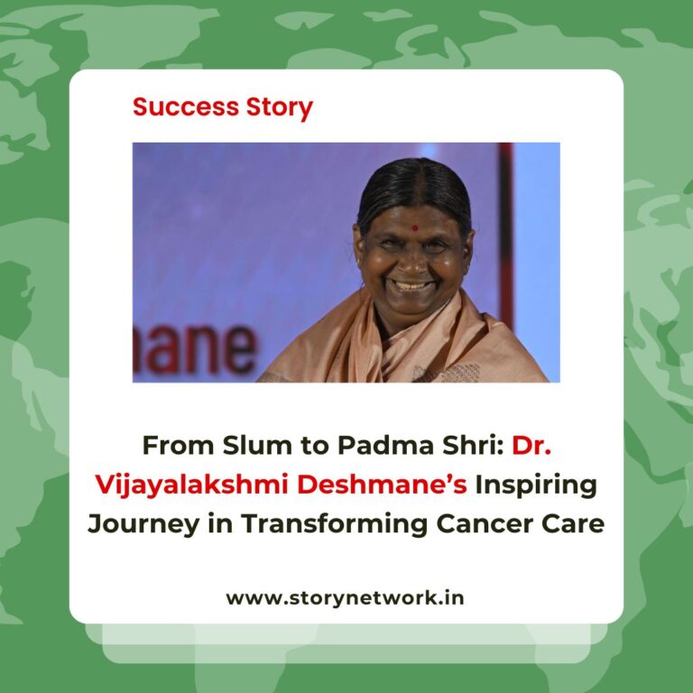 From Slum to Padma Shri: Dr. Vijayalakshmi Deshmane’s Inspiring Journey in Transforming Cancer Care