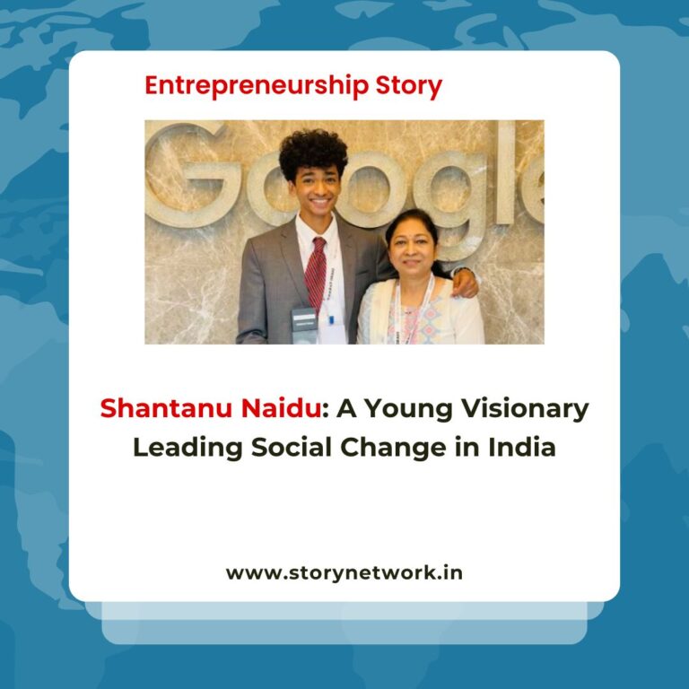 Shantanu Naidu: A Young Visionary Leading Social Change in India